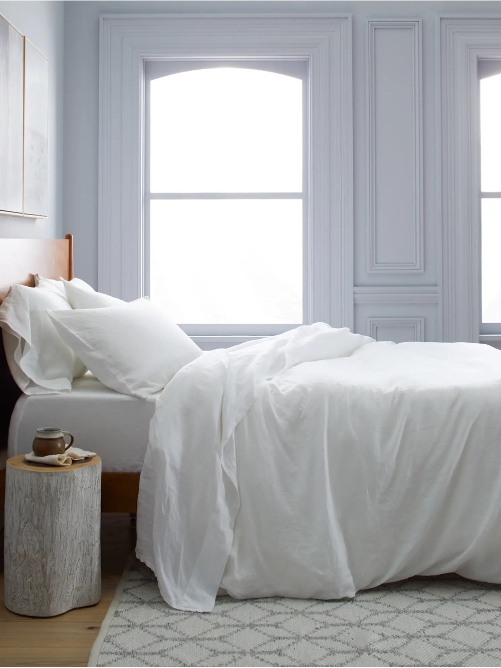 New, still in original packaging - Quince European Linen Duvet Cover - Twin